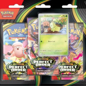 Pokémon TCG: Mega Evolution - Perfect Order - 3 Pack Blister