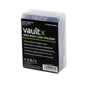 Vault X SEMI-RIGID CARD HOLDERS 50szt