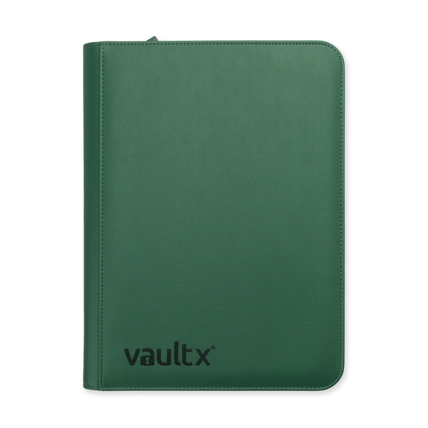 Vault X ZIP BINDER METALLIC GREEN 9-POCKET
