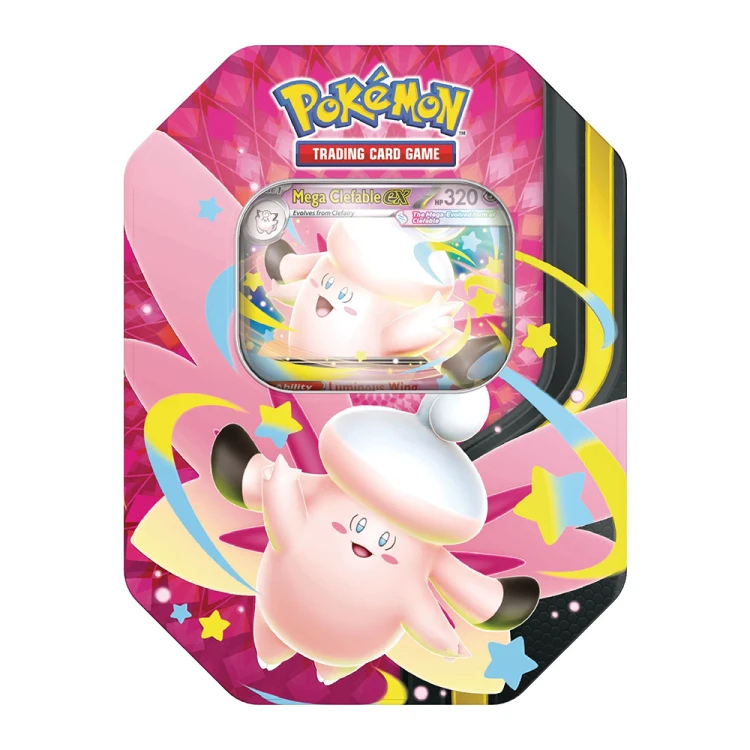 Pokémon TCG: Mega Moonlit Tin - Mega Clefable ex