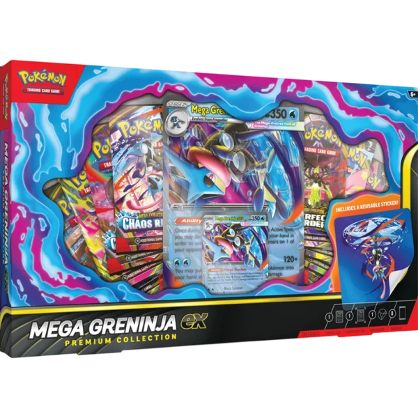 Pokémon TCG: Mega Greninja ex Premium Collection