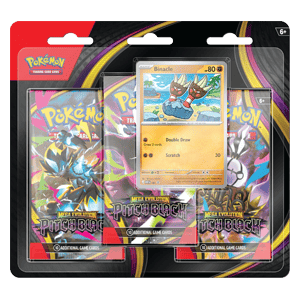 Pokémon TCG: Mega Evolution - Pitch Black - 3 Pack Blister