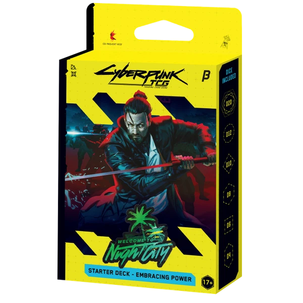 Cyberpunk TCG: Welcome to Night City BETA - Starter Deck - Embracing Power